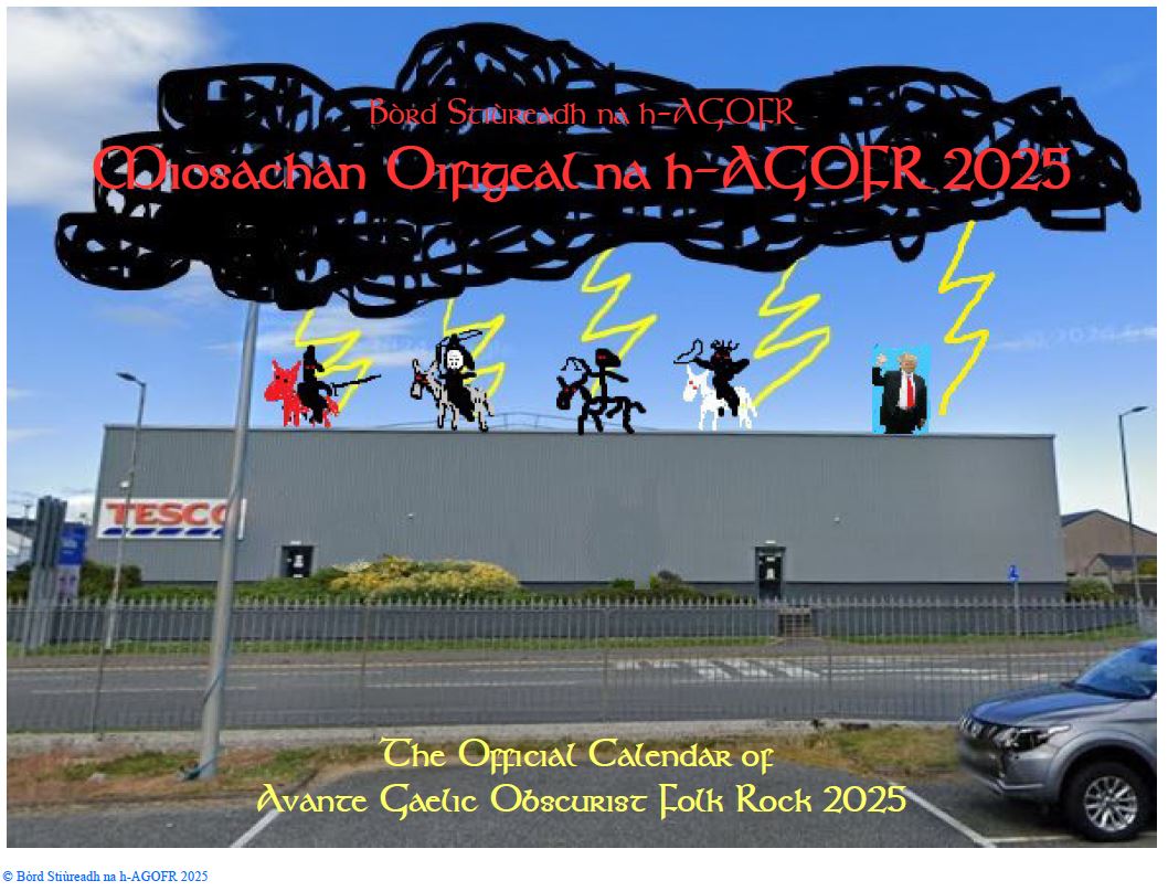 2025 AGOFR Calendar Cover